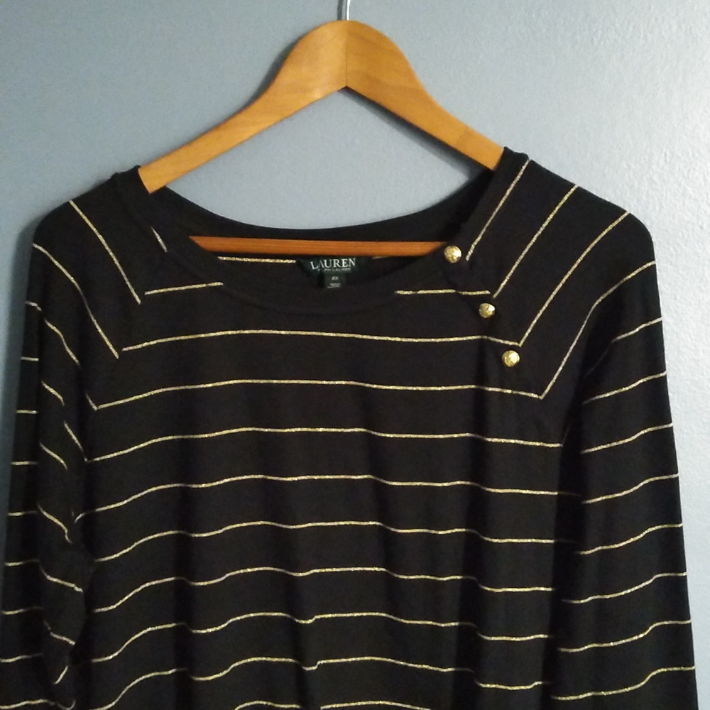 2XL Ralph Lauren Long Sleeve Women's Blouse